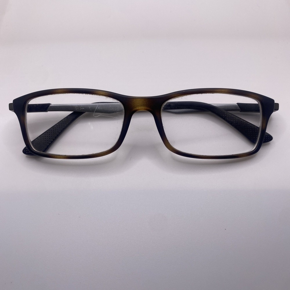 Ray-Ban Eyeglasses FRAMES ONLY RB 1017 54-17-143 Black Brown Tortoise 475